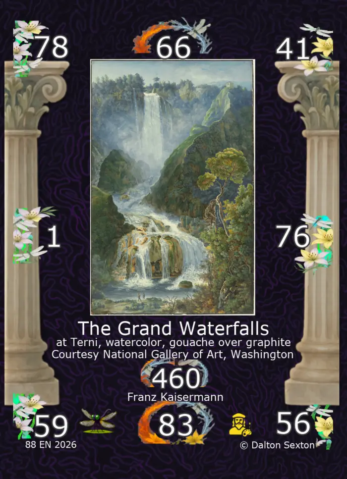 ATAC card featuring The Grand Waterfalls